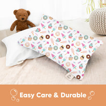 Load image into Gallery viewer, Printed Toddler Pillowcase 13X18&quot; (Sweet Tooth)

