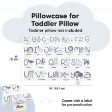 Load image into Gallery viewer, Printed Toddler Pillowcase 13X18&quot;
