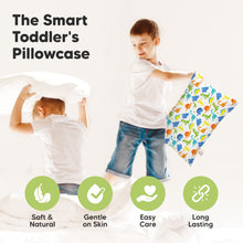 Load image into Gallery viewer, Printed Toddler Pillowcase 13X18&quot; (Happy Dino)
