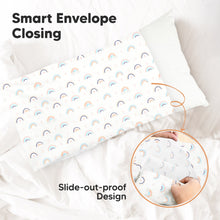 Load image into Gallery viewer, Printed Toddler Pillowcase 13X18&quot; (Jolly Rainbow)
