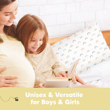 Load image into Gallery viewer, Printed Toddler Pillowcase 13X18&quot; (Jolly Rainbow)
