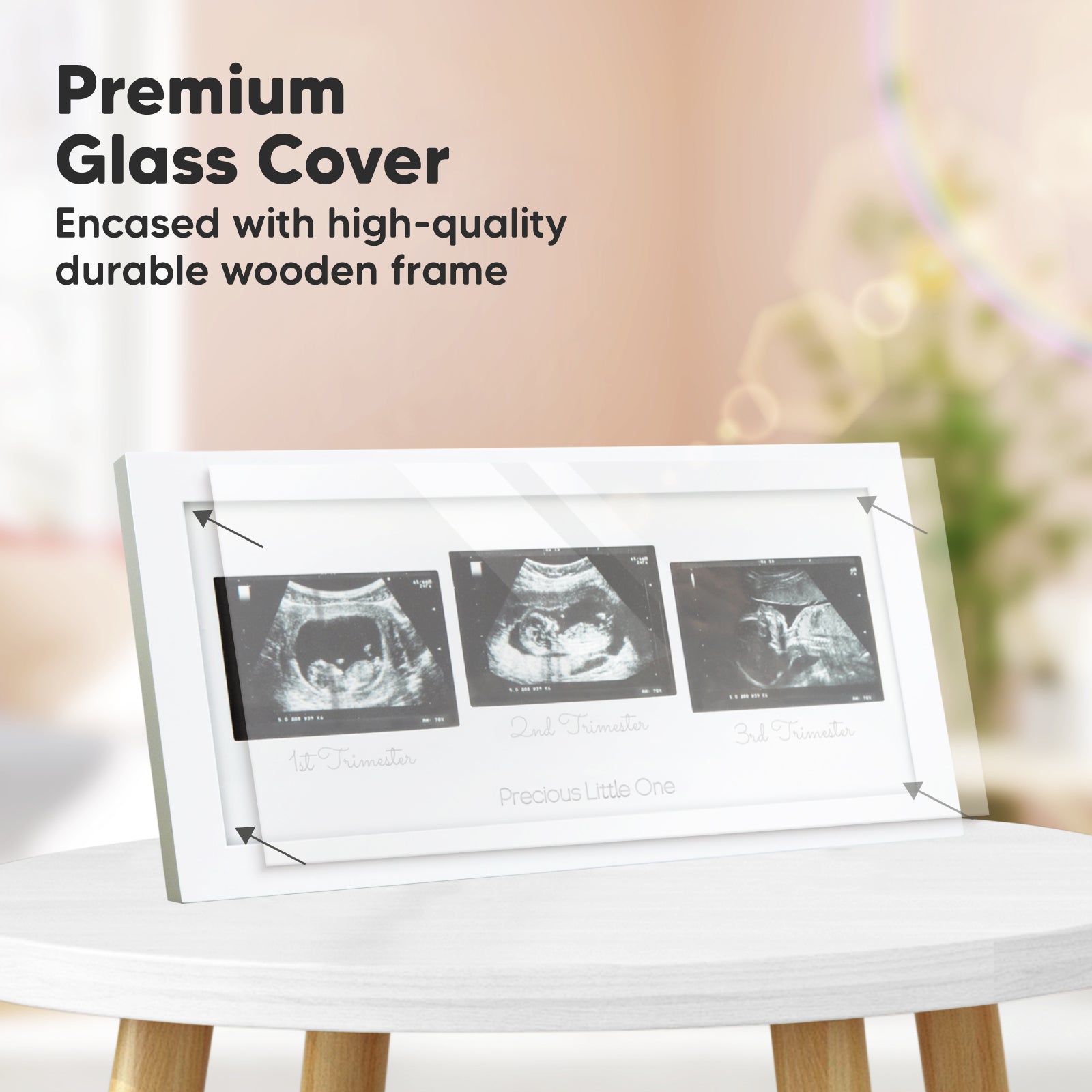 Baby Sonogram Picture Frame 3 Trimester - Ultrasound Frames For New ...