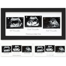Load image into Gallery viewer, Trio Baby Sonogram Frame
