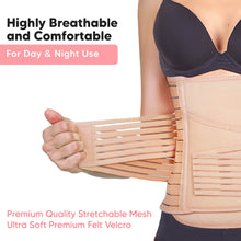 Load image into Gallery viewer, Active 2-in-1 Postpartum Recovery Support Belt (Classic Ivory, One Size)
